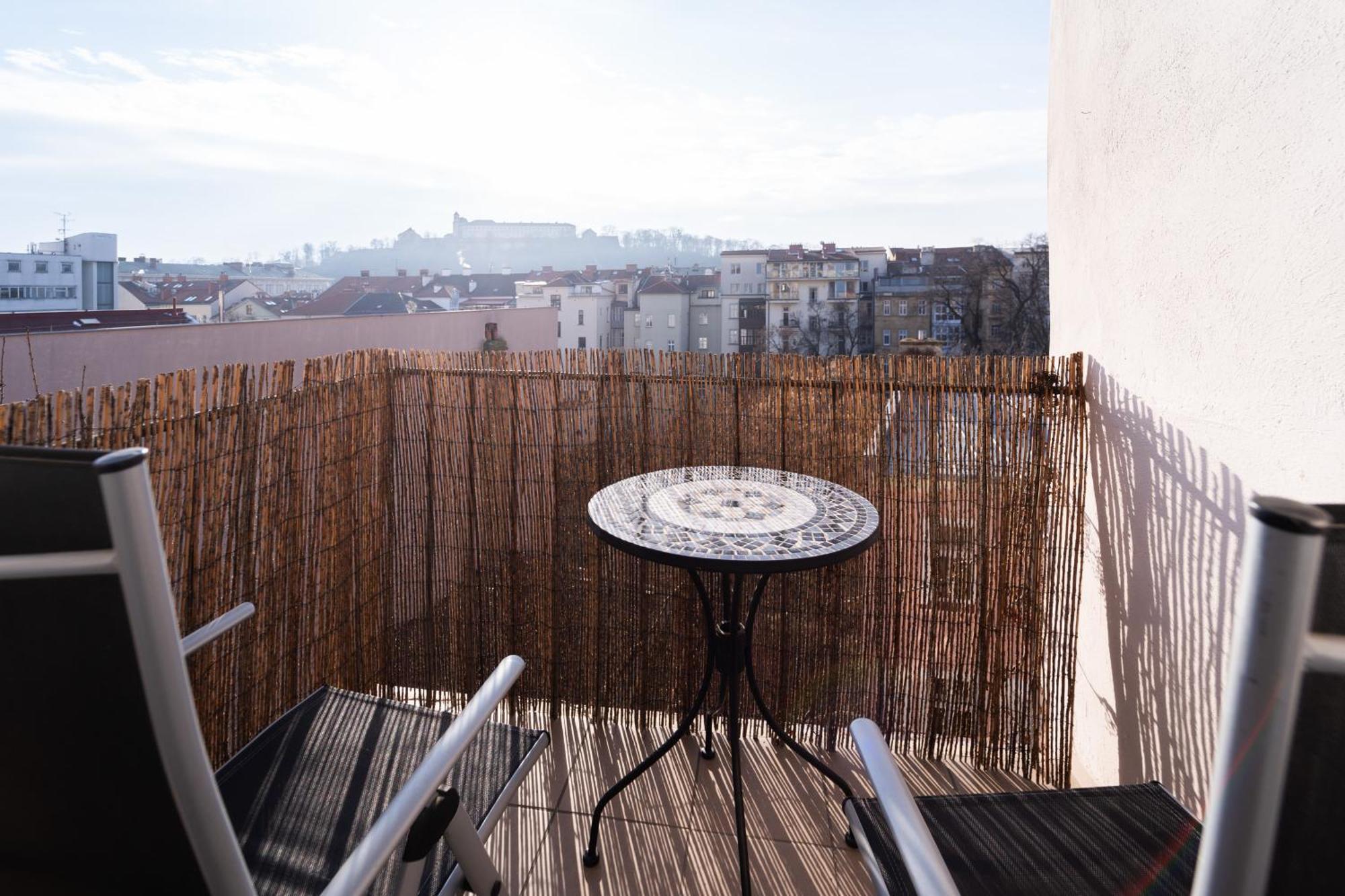 Spielberg Castle View In The Center Of * Brno
